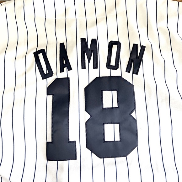 New York Yankees Jersey. 2006 Johnny Damon number 18. Vintage MLB shirt. Size XL - Picture 8 of 8